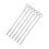 Set de Pinchos para Barbacoa Wooow Metal 6 Piezas 30 cm (36 Unidades)