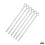 Set de Pinchos para Barbacoa Wooow Metal 6 Piezas 30 cm (36 Unidades)