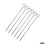 Set de Pinchos para Barbacoa Wooow Metal 6 Piezas 20 cm (36 Unidades)
