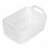 Cesta Multiusos Confortime Blanco 33 x 23,5 x 15,4 cm (12 Unidades)