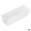 Cesta Multiusos Confortime Blanco 38 x 12,7 x 9,5 cm (12 Unidades)