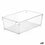Caja Multiusos Quttin Transparente 20 x 32,5 x 10 cm (12 Unidades)