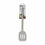 Paleta de Cocina Quttin Gris Silicona Acero 36 x 8,5 cm (24 Unidades)