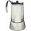 Cafetera Italiana Monix Eterna  Gris Acero Inoxidable