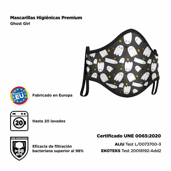 Mascarilla Higiénica My Other Me Fantasma