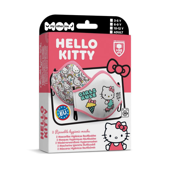 Mascarilla Higiénica My Other Me Hello Kitty 2 Unidades