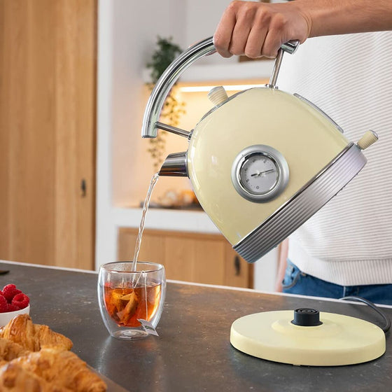 Hervidor Cecotec THERM420 Amarillo 2200 W 1,8 L Acero Inoxidable