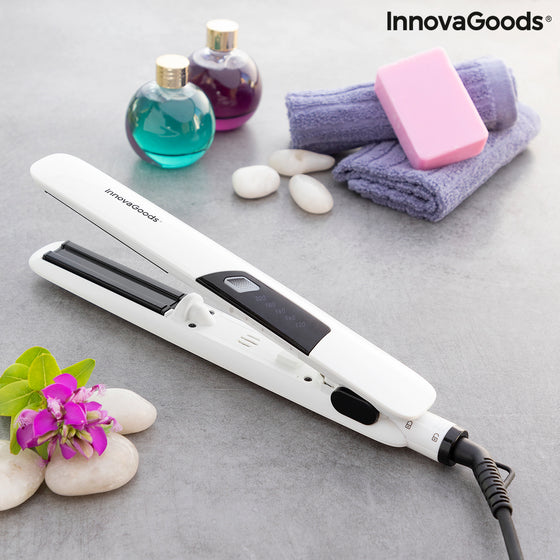 Plancha de Pelo Cerámica con Vapor Stemio InnovaGoods 36 W (Reacondicionado A)
