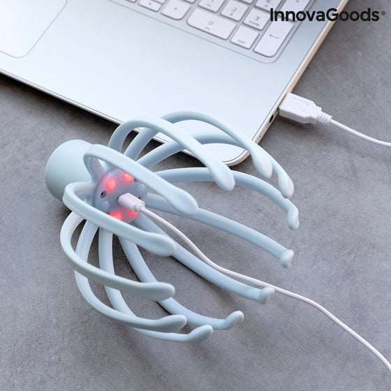 Masajeador de Cabeza Recargable InnovaGoods Modelo Helax (Reacondicionado A)