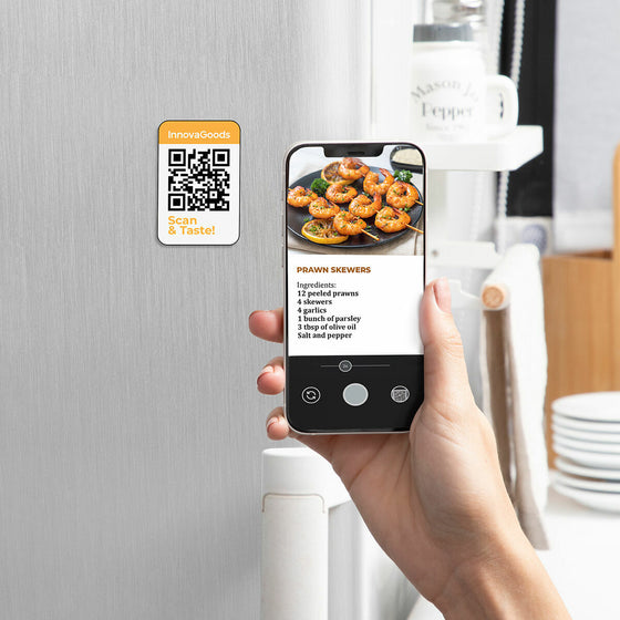 Freidora de Aire InnovaGoods Negro 3400 W 8 L Acero Inoxidable (Reacondicionado A)