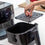 Freidora de Aire con Báscula InnovaGoods Fryinn Balance 5000 Negro 1500 W 5 L Acero Inoxidable