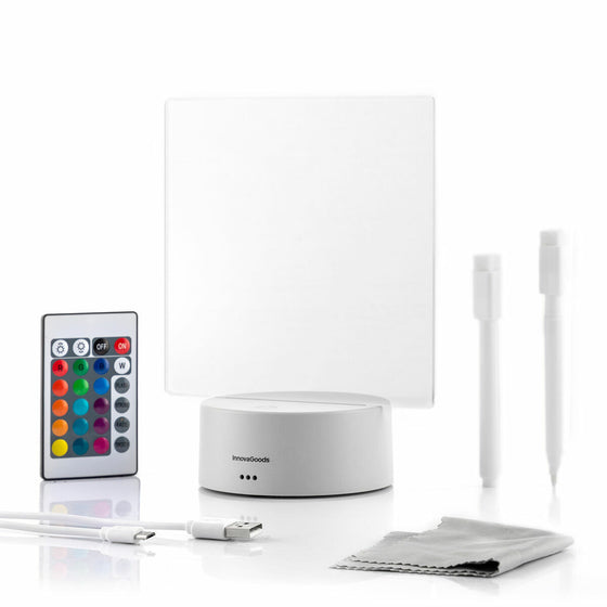 Tablero de Notas y Mensajes LED Lemo InnovaGoods (Reacondicionado B)