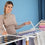 Tendedero Plegable Vertical con Ruedas Dreeyl InnovaGoods 38 Barras Blanco (Reacondicionado B)