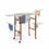 Tendedero Plegable Vertical con Ruedas Dreeyl InnovaGoods 38 Barras Blanco (Reacondicionado B)