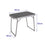 Mesa Plegable Marbueno 60 x 40 x 50 cm