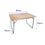 Mesa Plegable Marbueno 80 x 50 x 60 cm