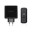 Cargador USB Pared Aisens PD 3.0 USB-C 57 W Negro