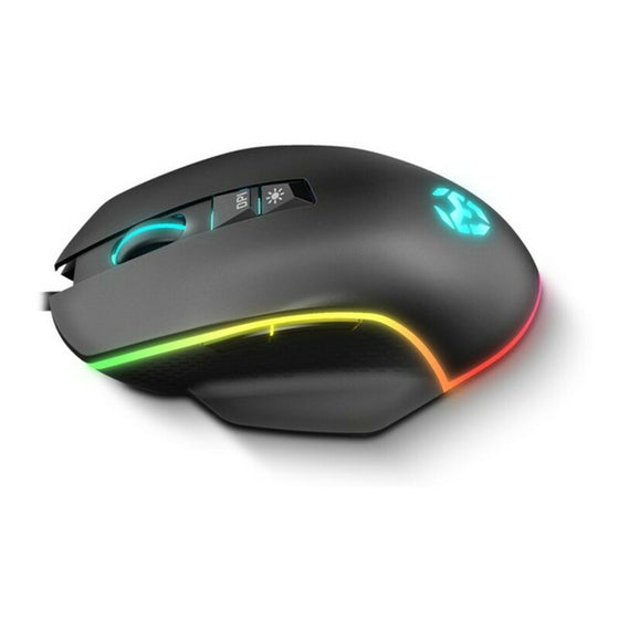 Ratón Gaming con LED Krom Keos 6400 dpi RGB