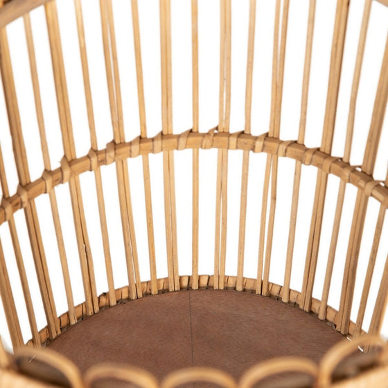 Juego de Cestos 36 x 36 x 31 cm Natural Ratán (3 Piezas)