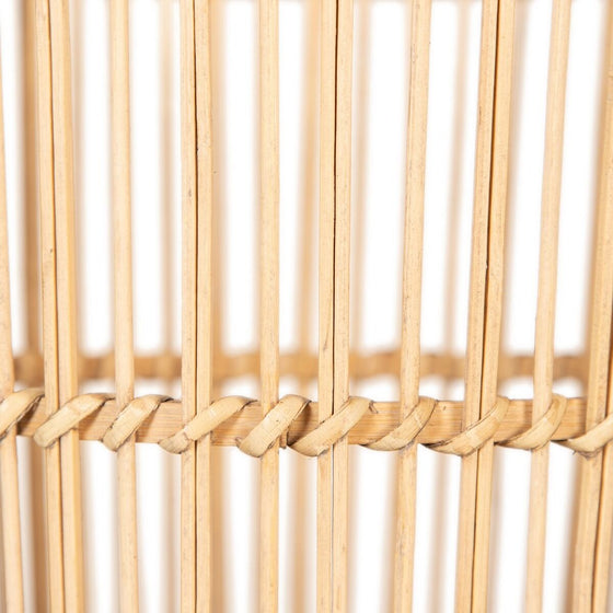 Juego de Cestos 36 x 36 x 31 cm Natural Ratán (3 Piezas)