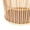 Juego de Cestos 36 x 36 x 31 cm Natural Ratán (3 Piezas)