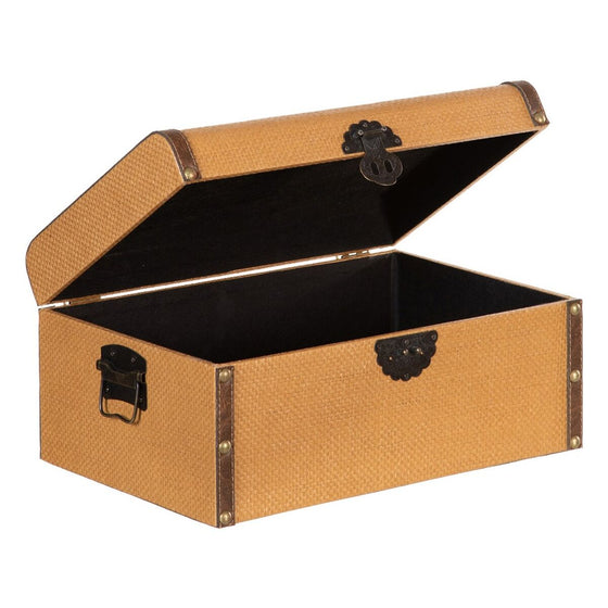 Juego de Baúles 45 x 30 x 22 cm Ratán DMF (3 Piezas)