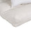 Cojín 4 Piezas Beige 120 x 80 cm