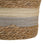Cesta Multiusos 28 x 28 x 36 cm Natural Gris Fibra natural (3 Piezas)