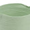 Juego de Cestos Cuerda 33 x 33 x 38 cm Verde Claro (3 Piezas)