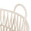 Juego de Cestos Blanco Cuerda 38 x 38 x 32 cm (3 Piezas)