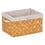 Juego de Cestas Natural Madera Tejido 39,5 x 30 x 24 cm (3 Unidades)