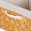 Juego de Cestas Natural Madera Tejido 39,5 x 30 x 24 cm (3 Unidades)