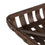 Juego de Cestas Marrón Madera 52 x 52 x 11,5 cm (3 Unidades)