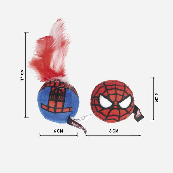 Juguete para gatos Spider-Man Rojo PET