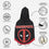 Sudadera para Perro Deadpool M Negro