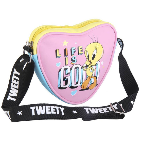Bolso Bandolera Looney Tunes Multicolor 15 x 4 x 14 cm