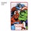 Set de Aseo Infantil para Viaje The Avengers 4 Piezas Rojo