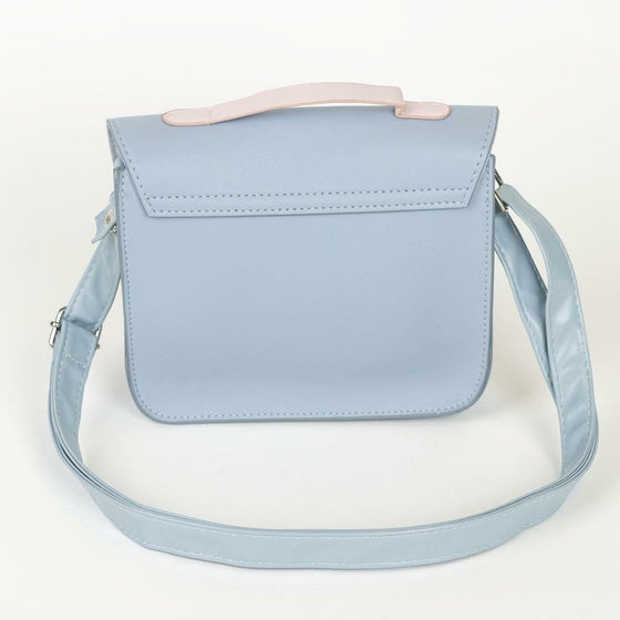 Bolso Stitch Azul 18.5 x 16.5 x 5.3 cm