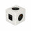 Adaptador de Enchufe Universal de Viaje Allocacoc PowerCube Blanco