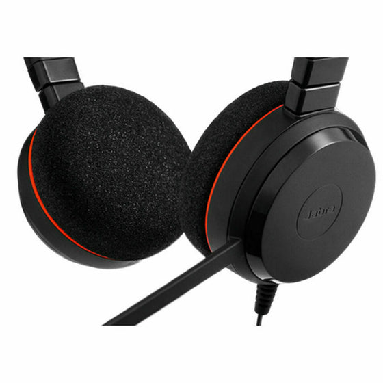 Auriculares con Micrófono Jabra Evolve 20 MS Negro