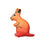 Juguete para perros Red Dingo 23,5 cm Canguro Interior/Exterior