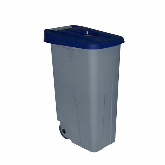 Cubo de Basura con Ruedas Denox 85 L Azul 58 x 41 x 76 cm