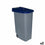 Cubo de Basura con Ruedas Denox 85 L Azul 58 x 41 x 76 cm