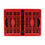 Caja Plegable con Asas Tontarelli Voilà Rojo 47,5 x 35 x 23,6 cm (10 Unidades)