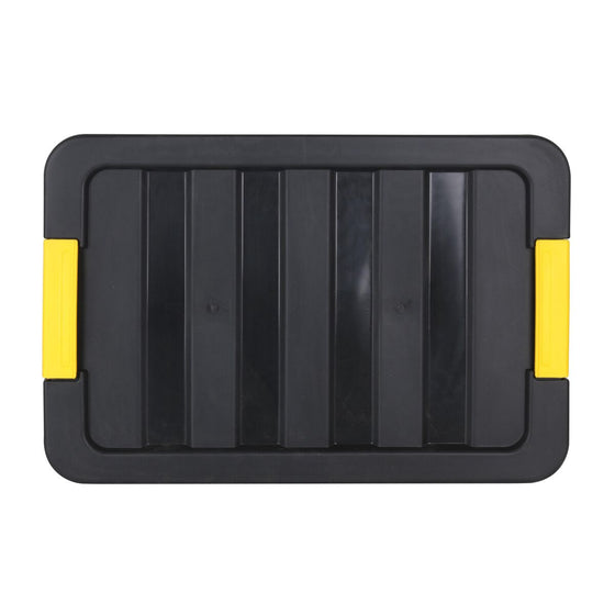 Caja Organizadora Apilable Dem Brico Con Tapa 40 L 52 x 35 x 26 cm (6 Unidades)