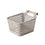 Cesta Multiusos Confortime Plástico Con asas Madera 13 x 11 x 8 cm (36 Unidades)