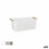 Cesta Multiusos Confortime Plástico Con asas Madera 26 x 14,5 x 12 cm (24 Unidades)