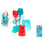Set de Juguetes de Playa Colorbaby 17 cm 6 Piezas