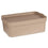 Caja Multiusos Beige Plástico 6 L (21 x 11 x 32 cm) (12 Unidades)
