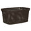 Cesto Organizador Marrón Plástico 10 L (24 Unidades)